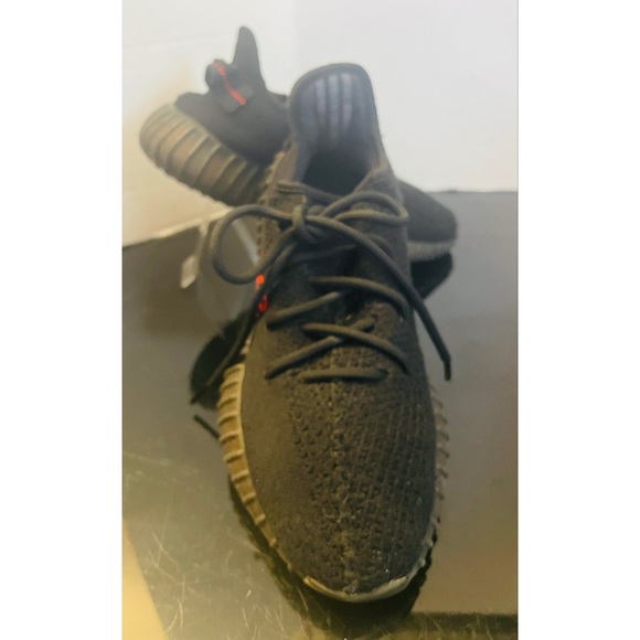 Adidas Yeezy Boost 350 V2 Low Bred Black/Red Men’s Size 8